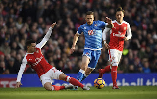 PHOTOS: Arsenal Stars React To 3-1 Victory Over Bournemouth