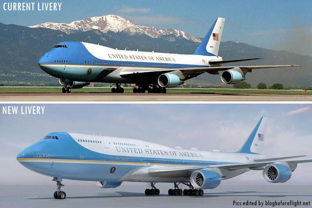 Next Air Force One livery