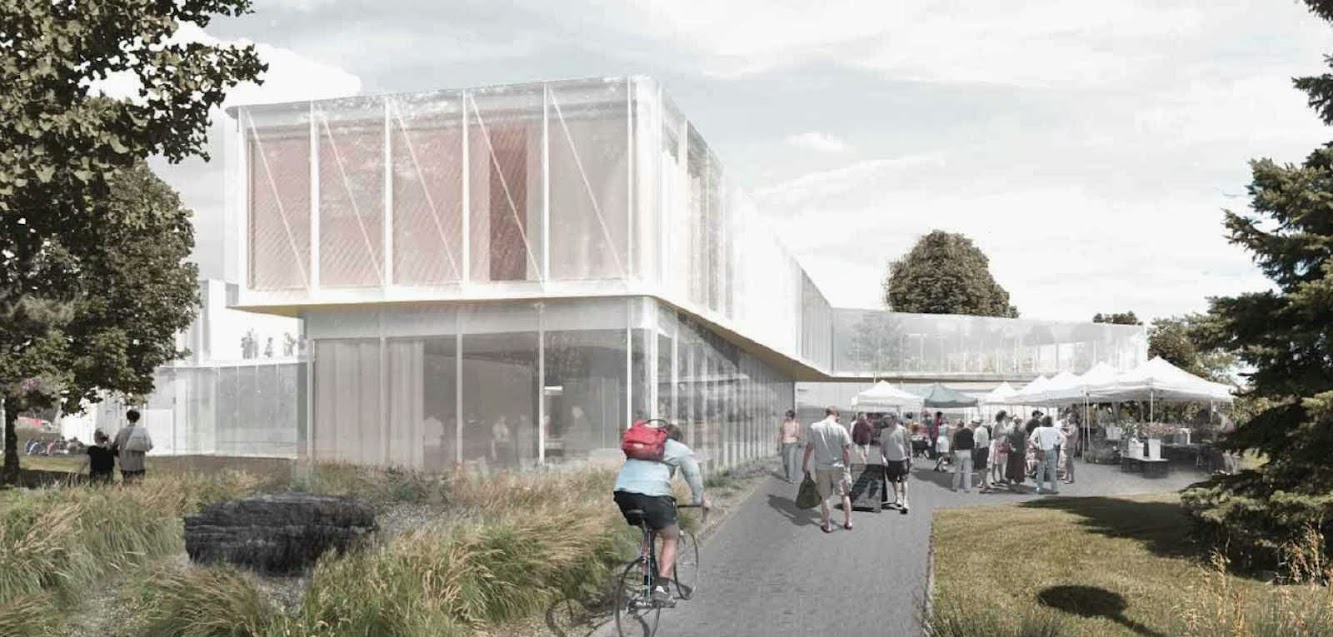 Pierrefonds-Roxboro, Montréal, Québec, Canada: Chevalier Morales Architectes Wins Pierrefonds Library Competition