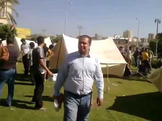 "  نشطاء البحيرة "ونصب خيام الاعتصام امام مبنى المحافظة بدمنهور 30 يونيو"فيديوهات"   