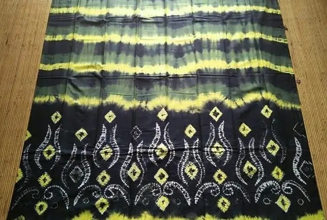 batik kalimantan kangkung kaombakan