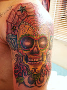 Toop Tattoo: Old School Tattoo (calavera )