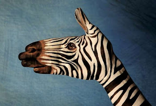 Zebra (Hand Art)