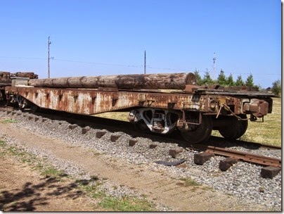 IMG_4988 OERHS Flat Car, formerly United States Navy #61-01460, at Antique Powerland in Brooks, Oregon on July 31, 2010