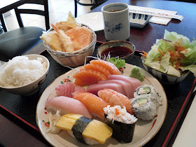 sushi sashimi West Vancouver Dundarave Sushi Review restaurant tempura