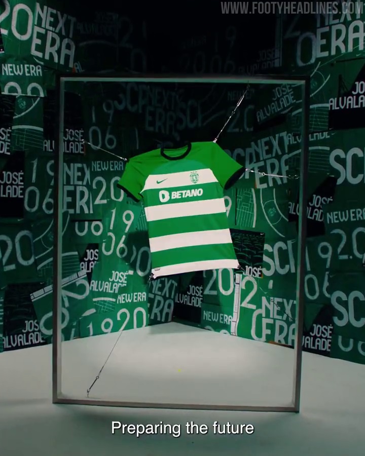 Sporting 23-24 Home Kit Released - Footy Headlines