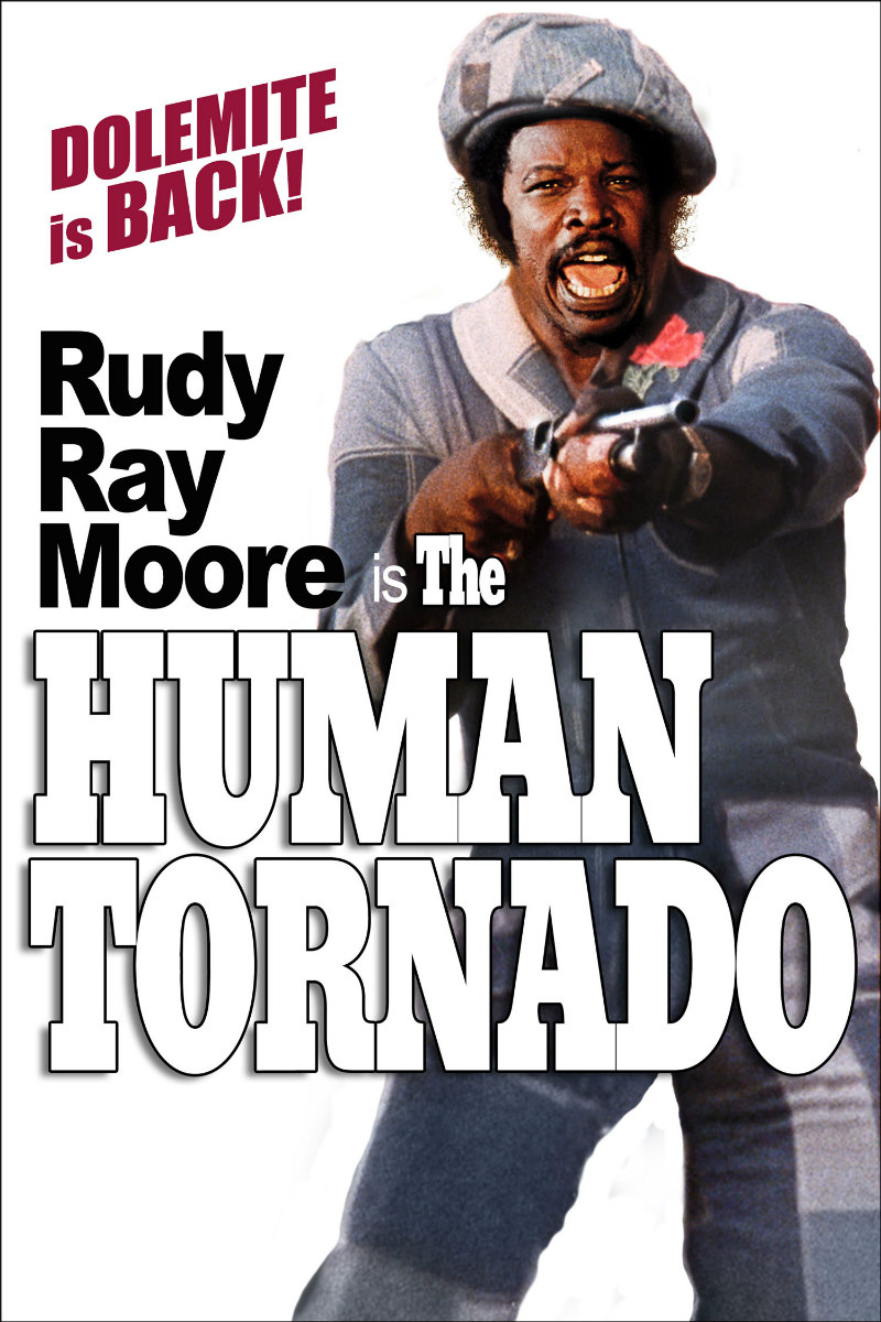 the human tornado poster