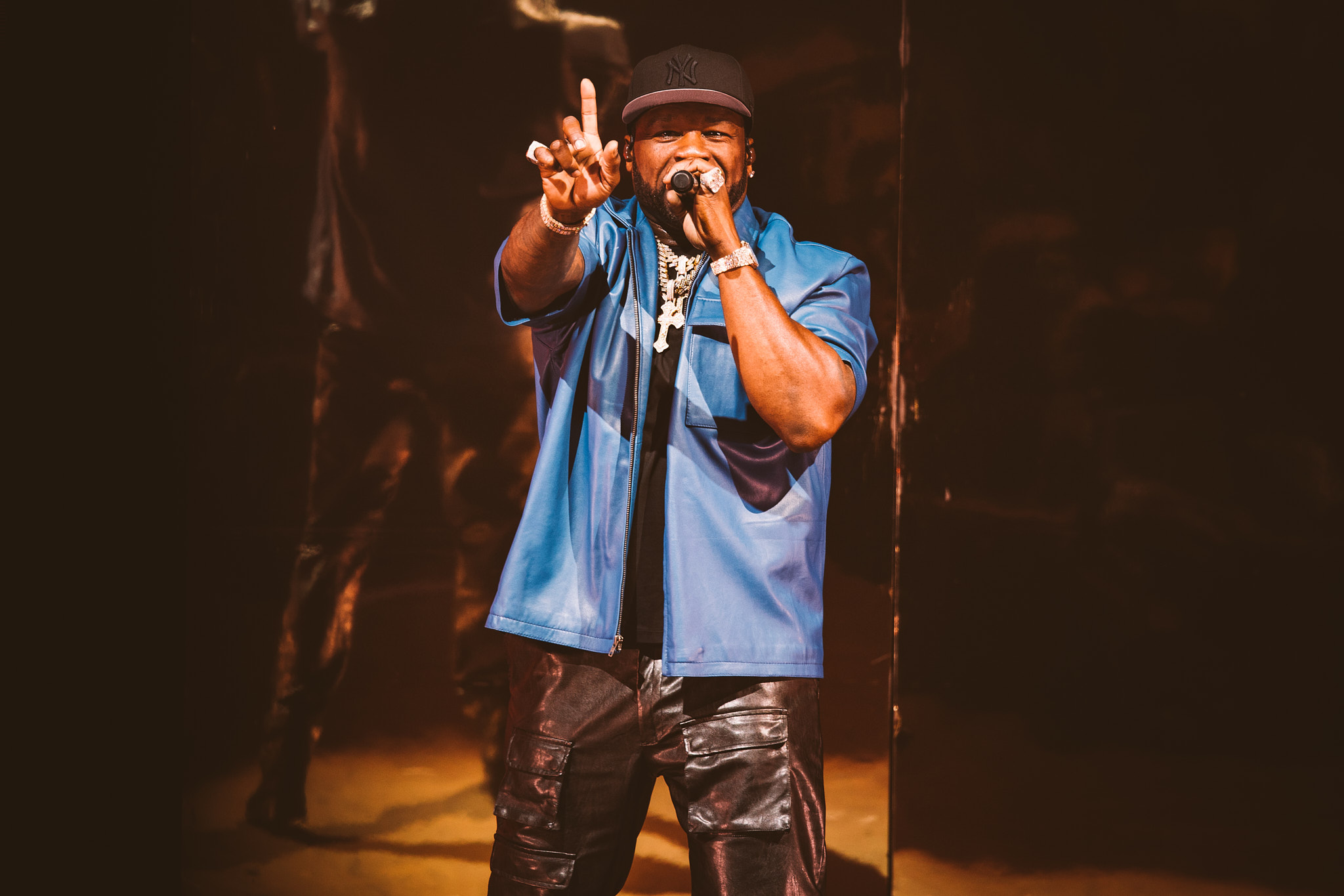 50 Cent @ the Shoreline Amphitheater (Photo: Matt Pang)