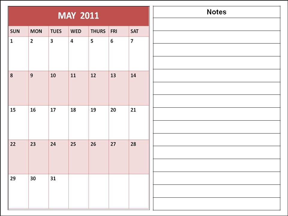 may 2011 calendar printable. 2011 may calendar printable.