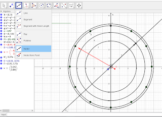 vektor di geogebra