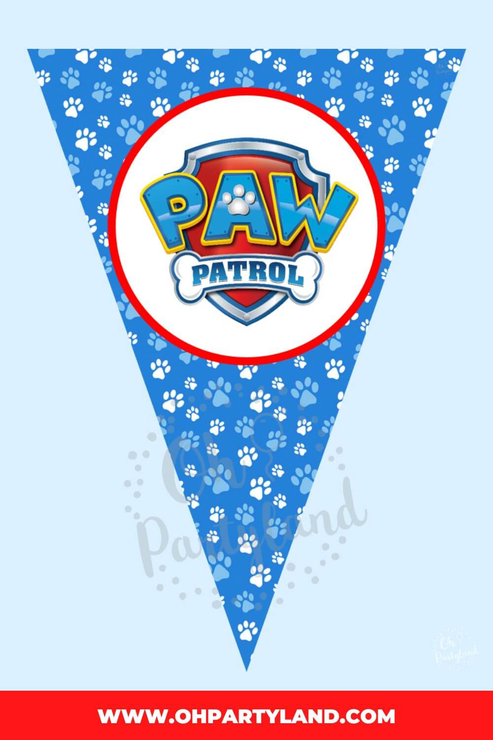 Paw Patrol Happy Birthday Banner Printable Free