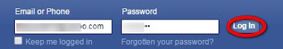 facebook login