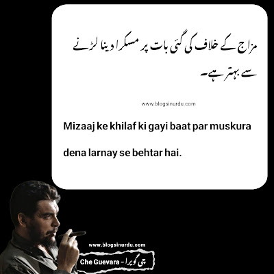 Che Guevara Quotes in Urdu - چی گویرا