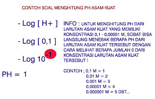 Cara menghitung PH