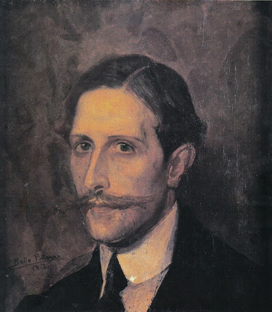 Felipe Bello Piñeiro, Pintores Realistas Españoles, Galería de retratos figurativos, Autorretrato, Pintor español 