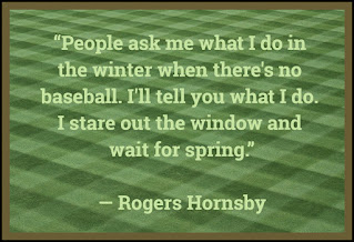 Baseball quote by Roger Hornsby