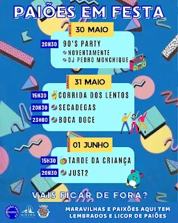 Cartaz Festa de Paiões 2025 - Rio de Mouro
