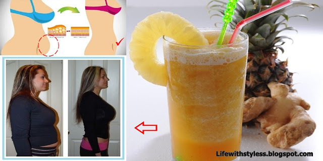 This Tasty Drink Helps Efficiently With Bloated Stomach and Lose Weight Overnight!