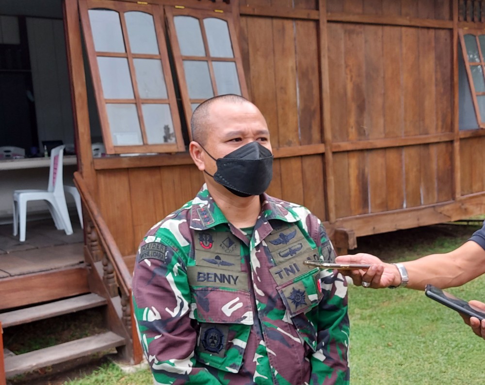 Dandim 1310 Bitung Benny Lesmana