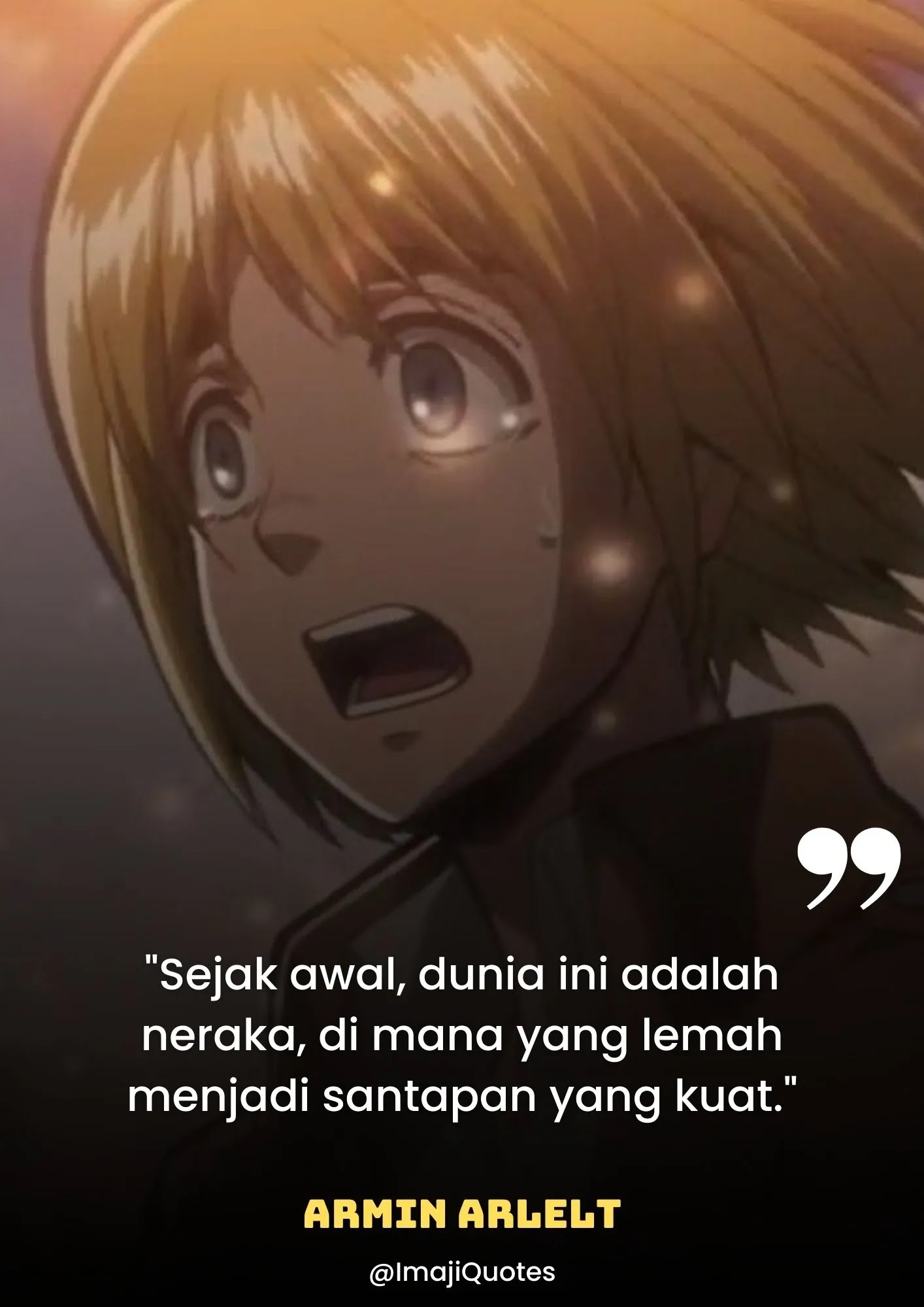 Kutipan Armin Arlelt (Attack on Titan)