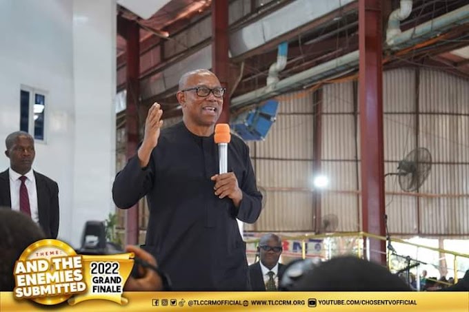 PETER OBI WORSHIPS AT THE LORDS CHOSEN CHARISMATIC REVIVAL MINISTRIES