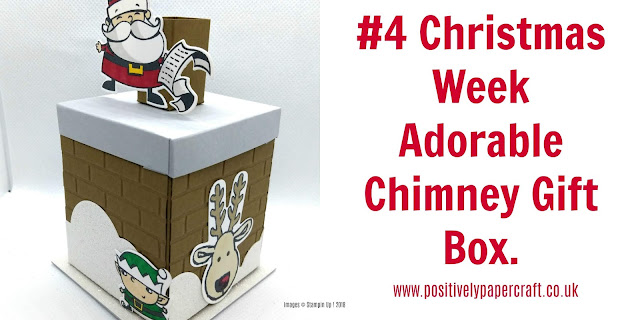 How to make a christmas gift box, #stampinupuk, #stampinupdemonstrator,