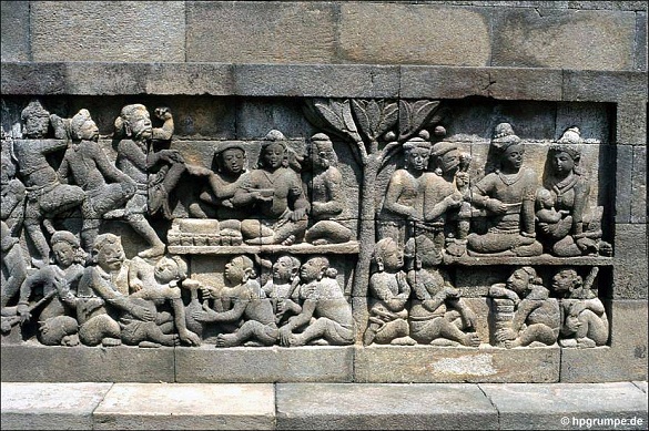 Misteri Relief Kamadhatu di Kaki Candi Borobudur 