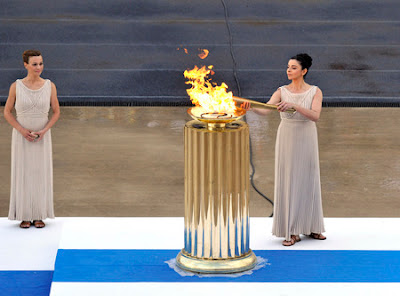 OLYMPIC 2012 FLAME CEREMONY HERA ZEUS