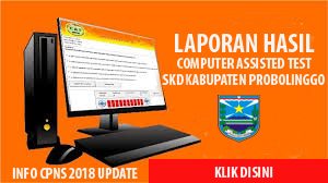 Download Laporan Hasil CAT SKD CPNS kabupaten Probolinggo