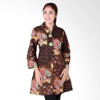 22 Baju  Batik  Kerja Guru  Kombinasi Terbaru Desain Elegan 