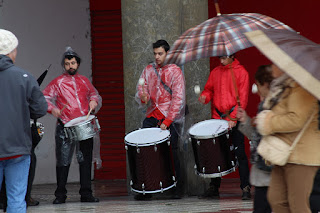 El Grupo de Percusión del Conservatorio, en Gernikako Arbola