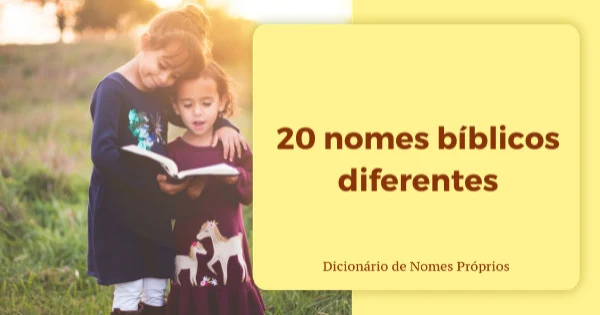 102 nomes masculinos bíblicos - Conexão Mãe Bebê