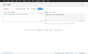 Geogle translate atau geogle terjemahan itu membuat kita jadi BODOH,Nah lo . (google translate screenshot)