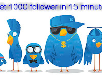 Cara Mendapatkan 50.000 Followers Twitter hanya 30 menit 