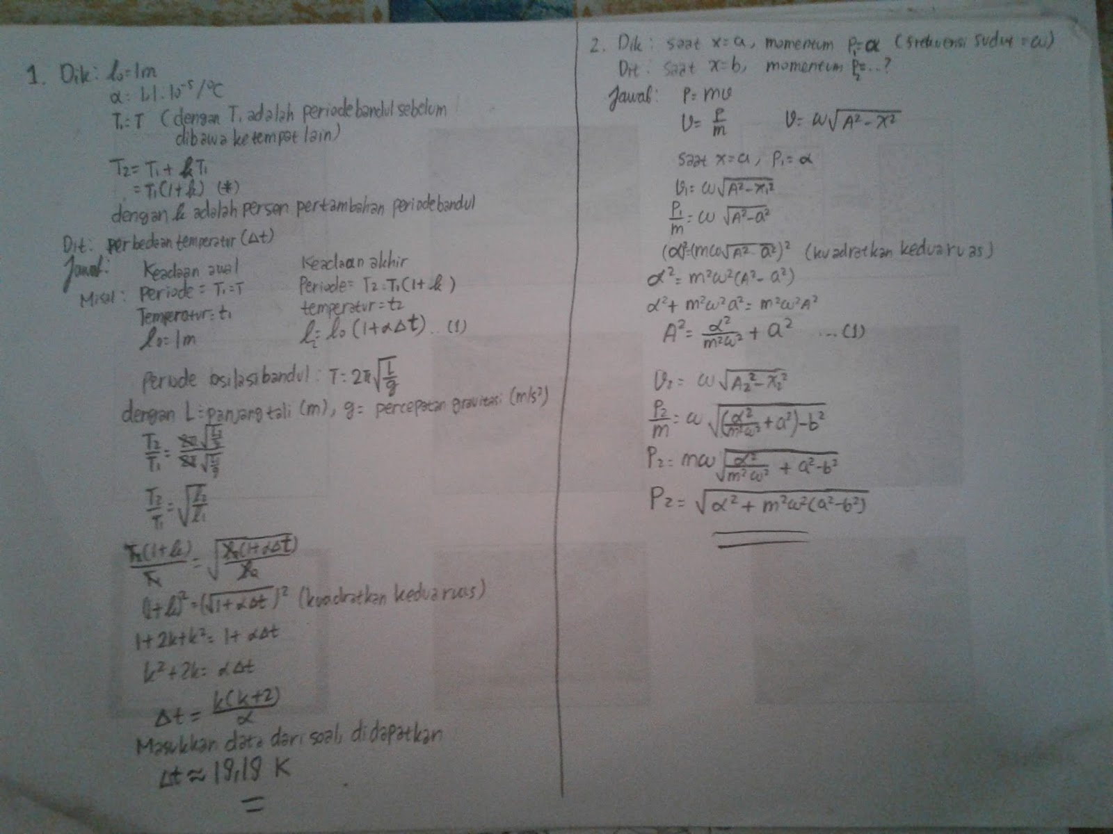 Penyelesaian soal Simak UI dan UM UGM part 1