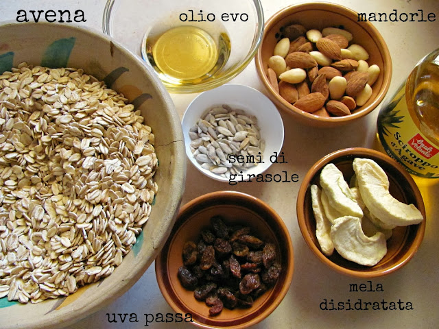 ingredienti muesli