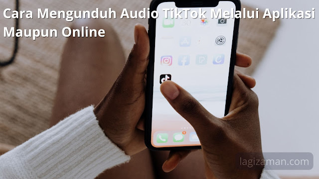 Cara Mengunduh Audio TikTok Melalui Aplikasi Maupun Online