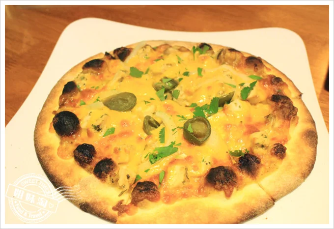 PIZZA ROCK美式BBQ烤雞披薩