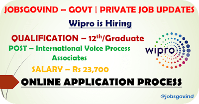 Wipro is Hiring