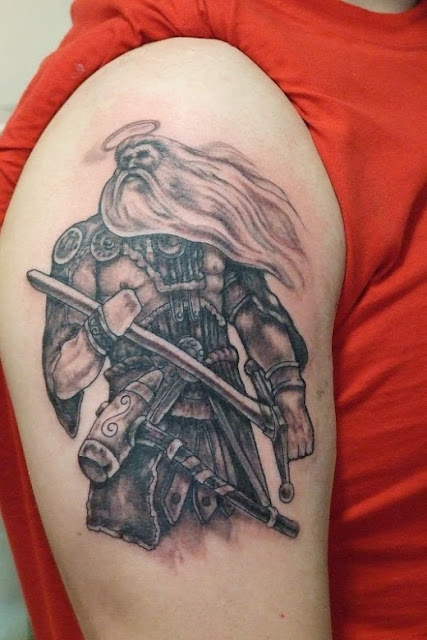 Inspiration Aztec Warrior Tattoo