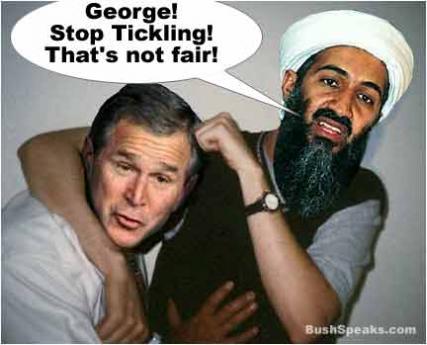 osama bin laden and bush. osama bin laden bush. osama