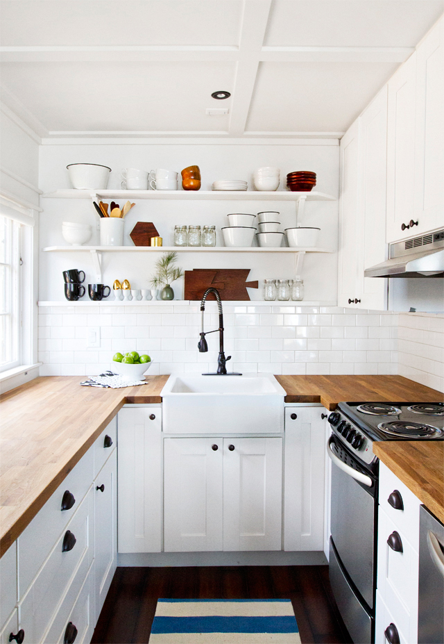 Small White Kitchens