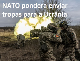 NATO enviar soldados à Ucrania