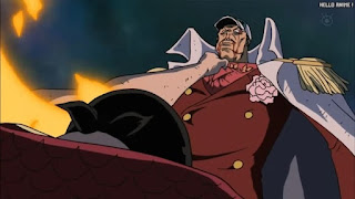 ワンピースアニメ 頂上戦争編 484話 赤犬 | ONE PIECE Episode 484