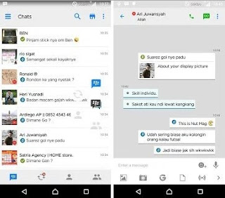 Download BBM Mod White Style Iphone v3.1.0.13 apk