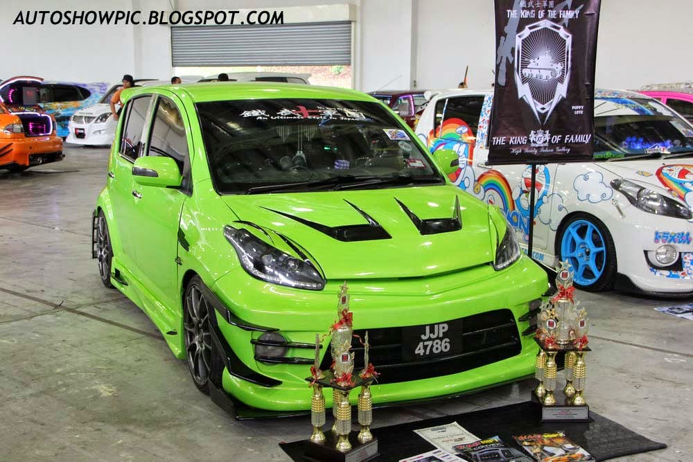 Creative-cars: Perodua Myvi with Custom Bodykit