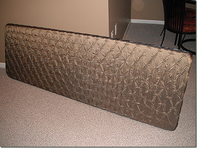 Finished Fabric Headboard