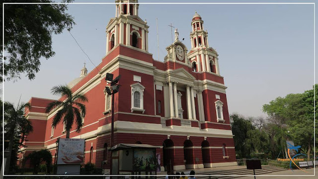 Catedral do Sagrado Coração em Delhi, na Índia