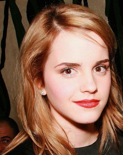 Emma Watson Curtained Hairstyles