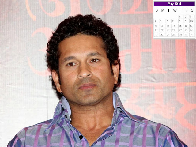 Sachin Tendulkar Calendar 2014